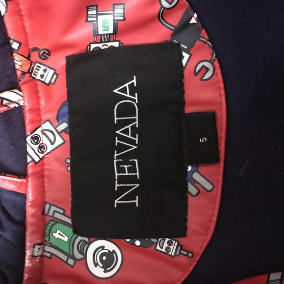 Robots rain coat, size 5 - Picture 3 of 6